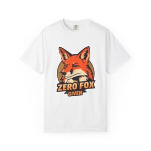 Zero Fox Given T-Shirt — Funny Fox Graphic Tee