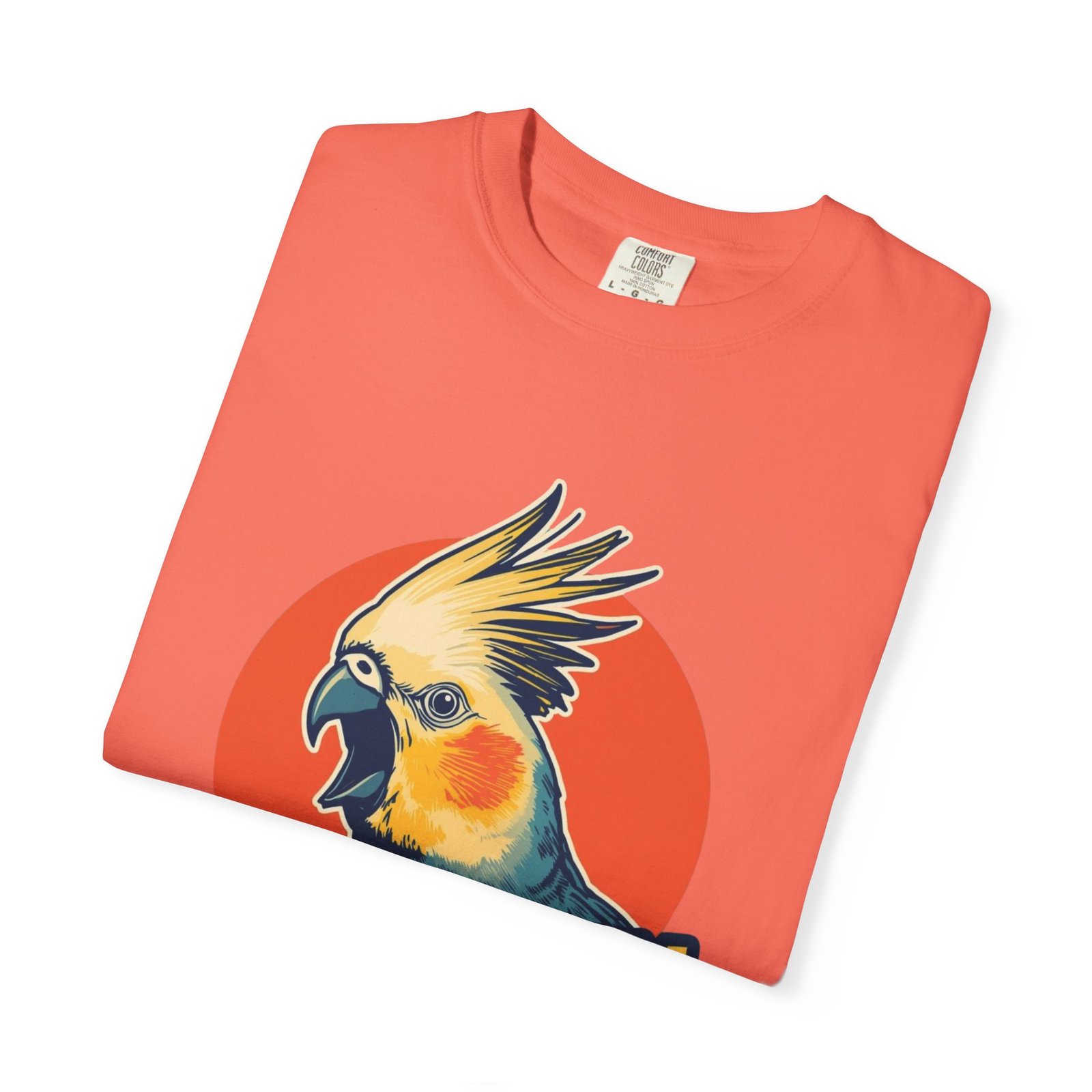 Will Scream for Snacks Cockatiel T-Shirt — Funny Bird Lover Tee - Image 7
