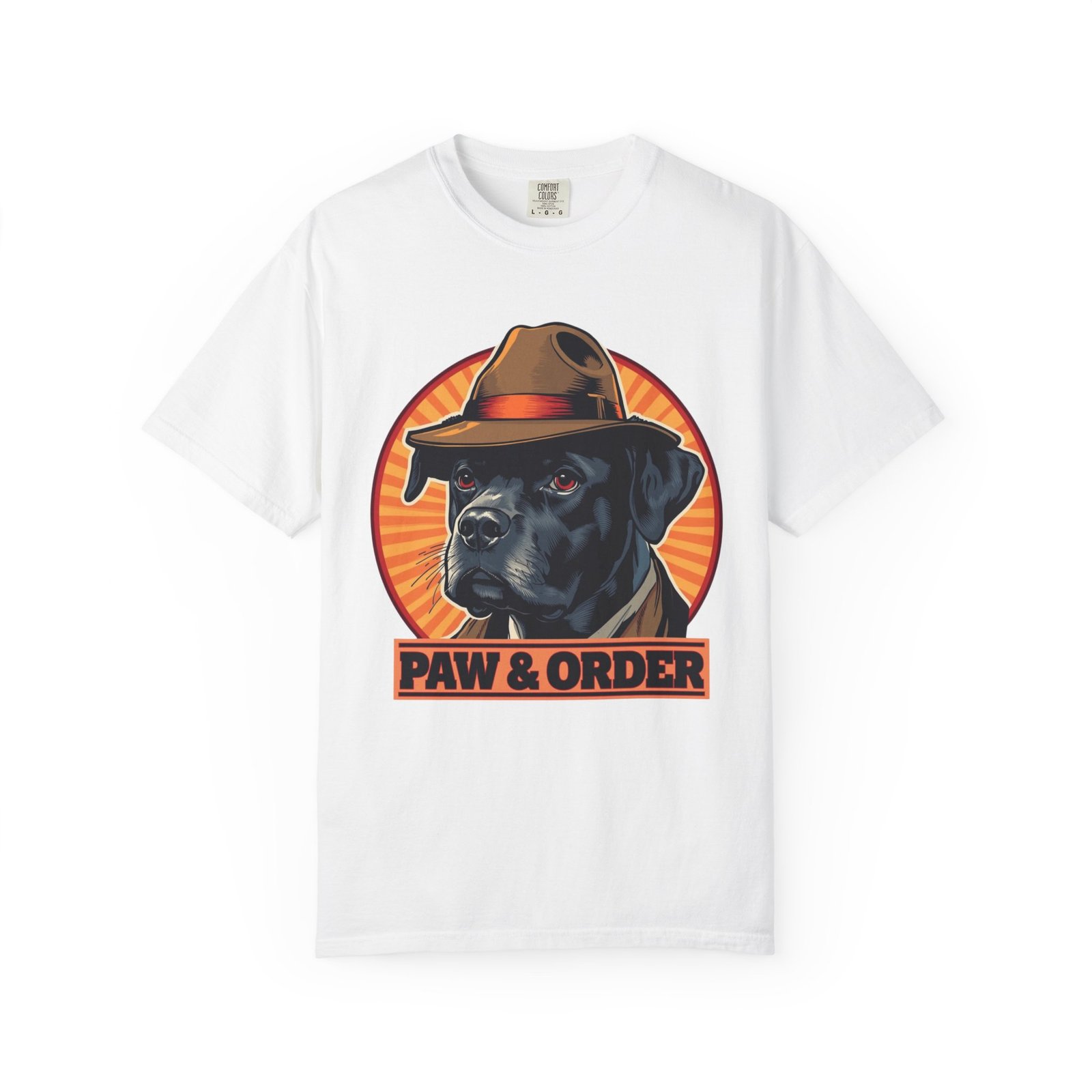 Paw & Order Dog Detective T-Shirt