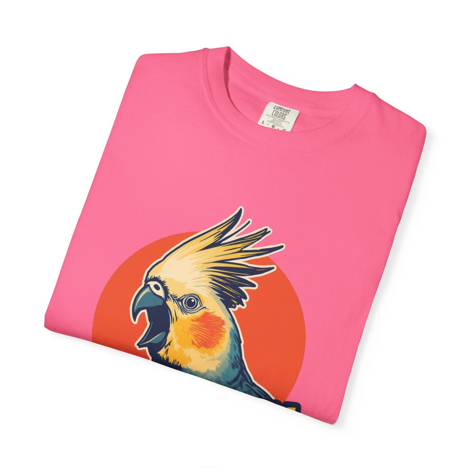 Will Scream for Snacks Cockatiel T-Shirt — Funny Bird Lover Tee - Image 23