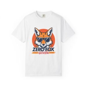 Zero Fox Given T-Shirt — Cool Sunglasses Fox Graphic Tee