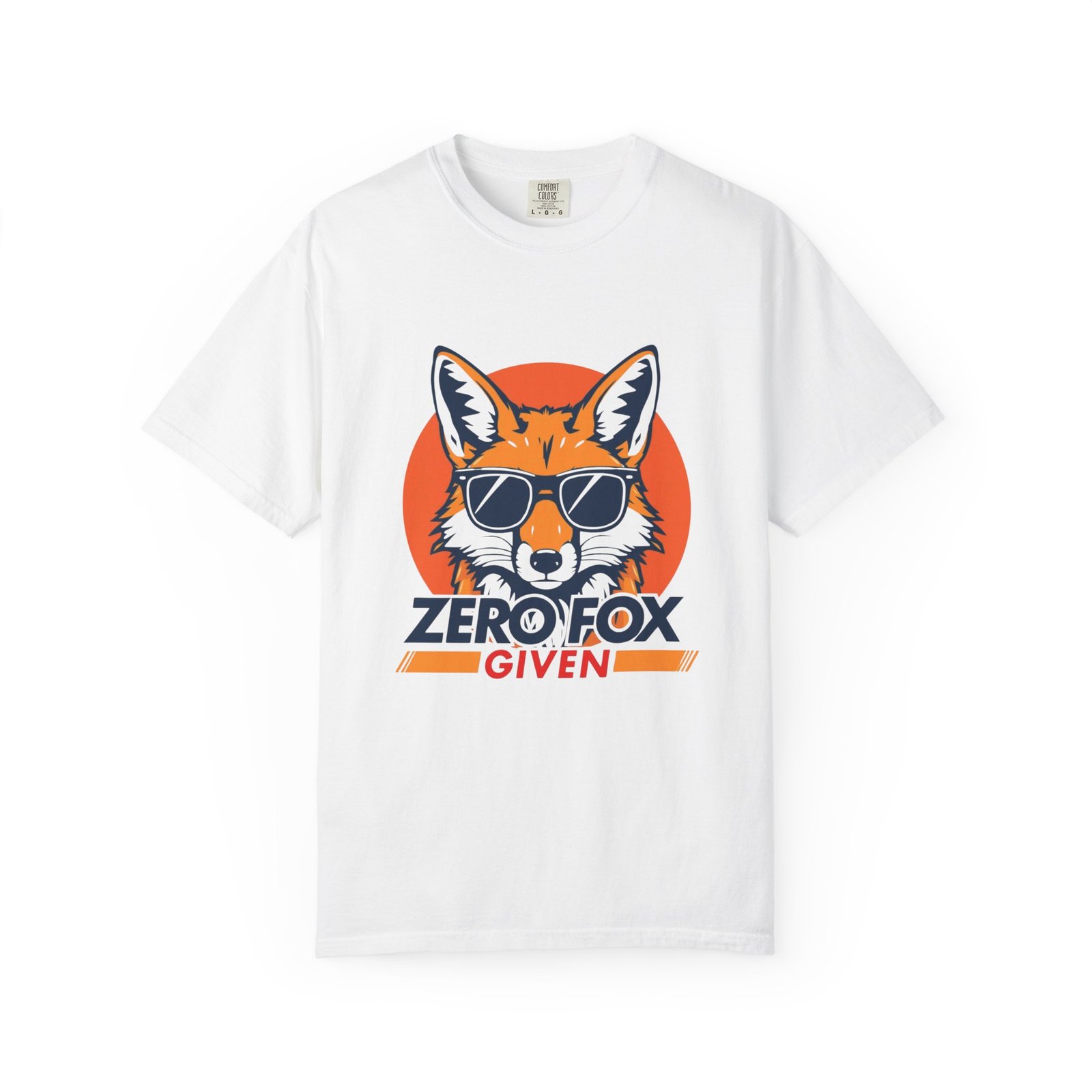 Zero Fox Given T-Shirt — Cool Sunglasses Fox Graphic Tee
