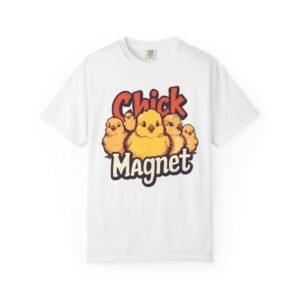 Chick Magnet T-Shirt — Cute Retro Baby Chick Graphic Tee