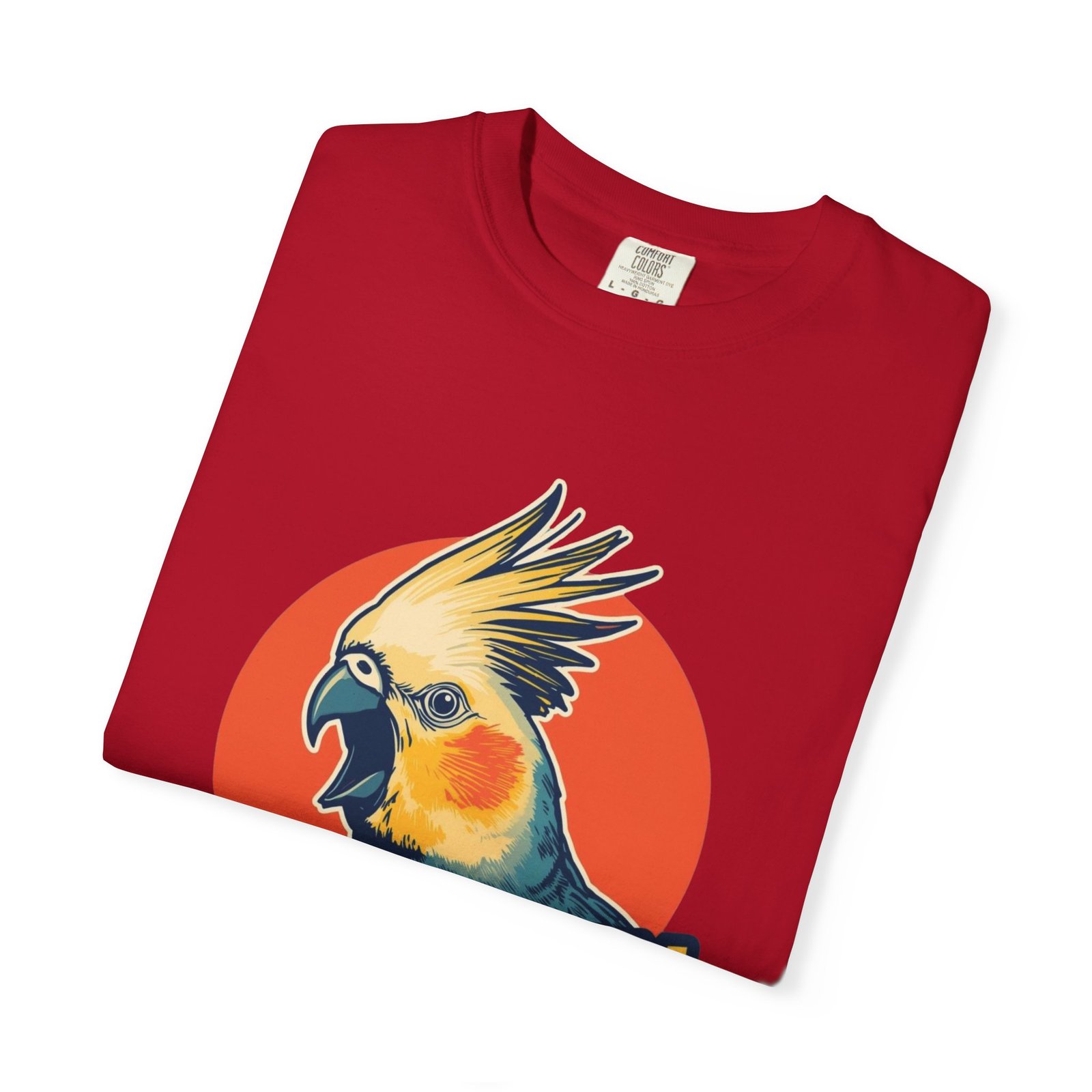 Will Scream for Snacks Cockatiel T-Shirt — Funny Bird Lover Tee - Image 27