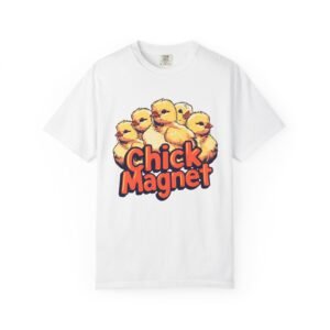 Chick Magnet T-Shirt — Cute Retro Duckling Graphic Tee