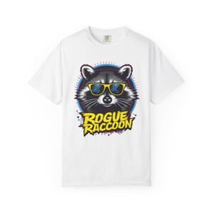 Rogue Raccoon Graphic T-Shirt — Cool Sunglasses Retro Streetwear Tee
