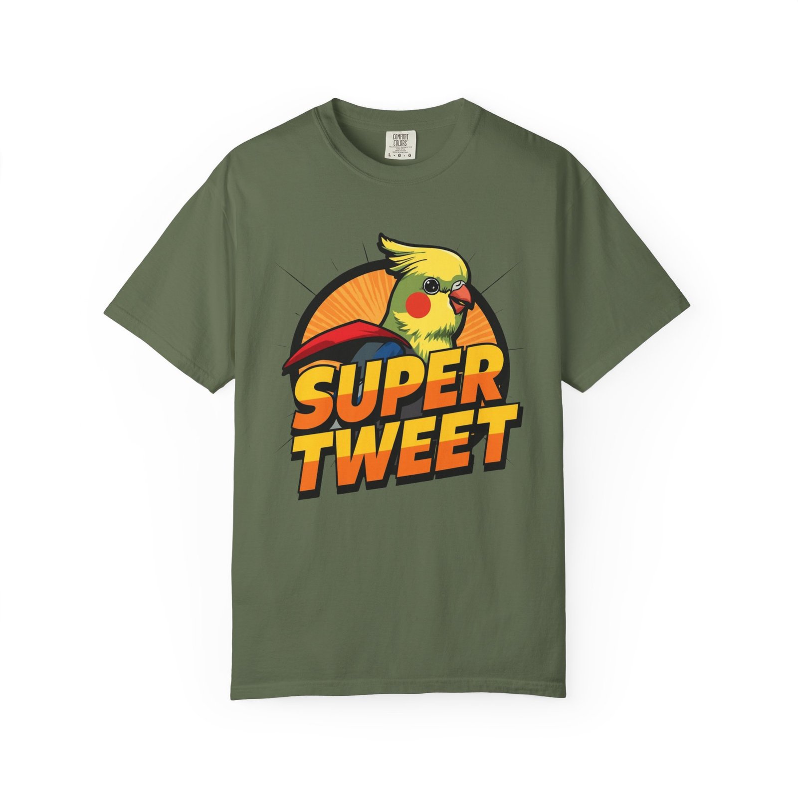 Super Tweet Cockatiel T-Shirt - Image 3