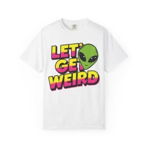 Unisex Alien Graphic Tee - Fun, Quirky T-shirt for Casual Wear, Gifts for Friends, Party Outfits, Unique Fashion