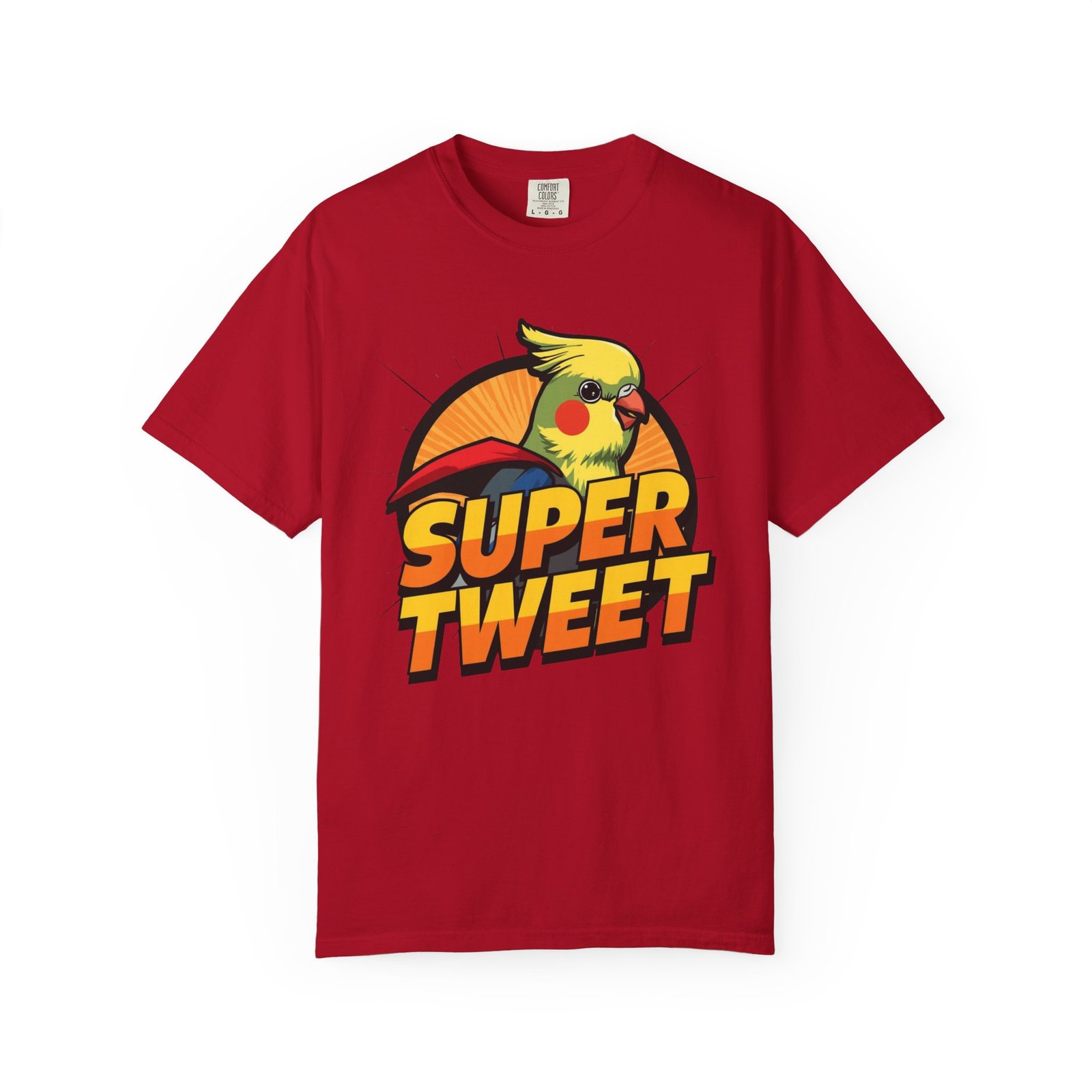 Super Tweet Cockatiel T-Shirt - Image 7