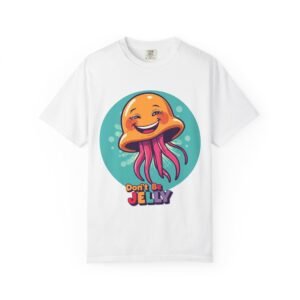 Funny Jellyfish T-Shirt, Don't Be Jelly Shirt, Cute Beach Tee, Gift for Sea Lovers, Summer Casual Wear, Ocean-Themed Apparel