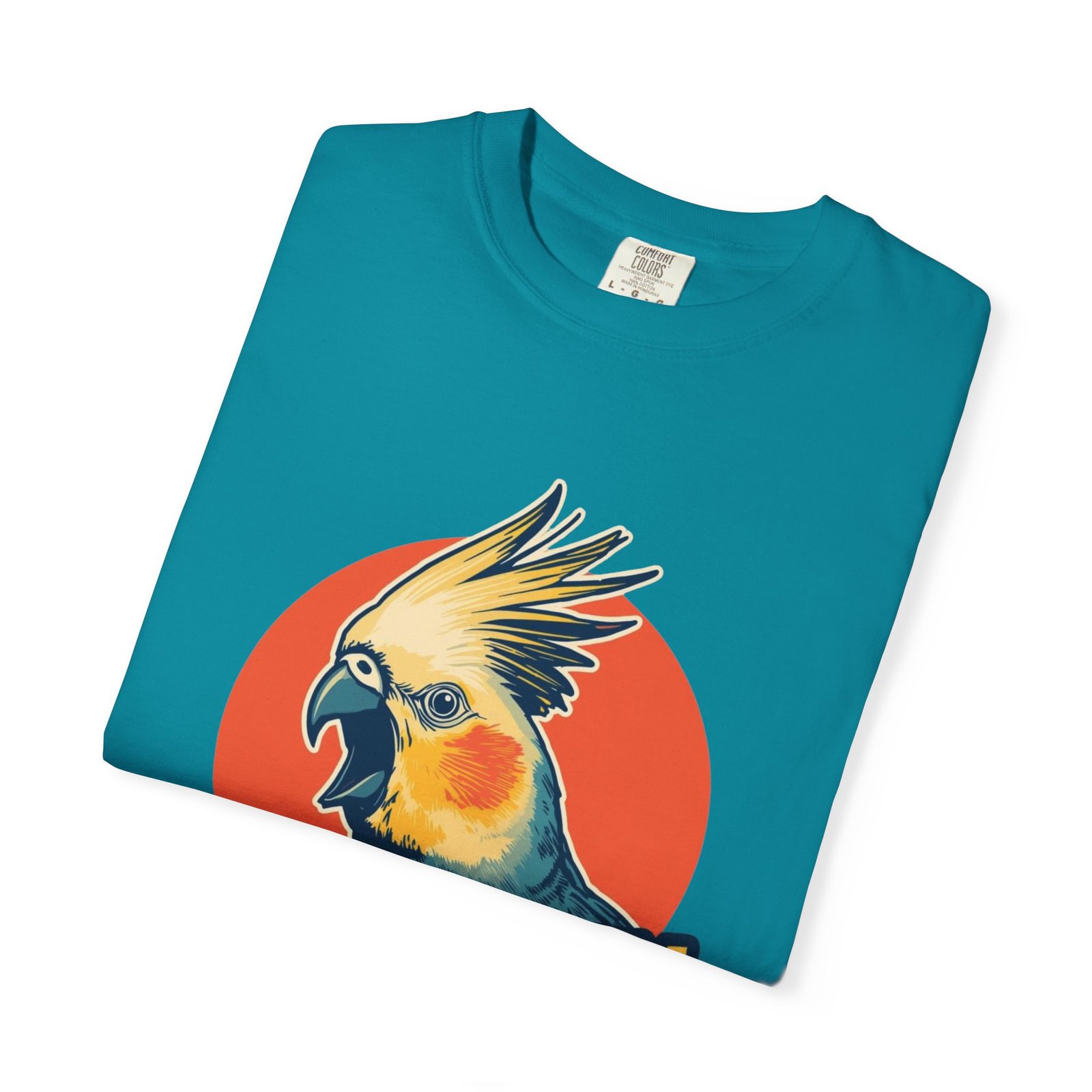 Will Scream for Snacks Cockatiel T-Shirt — Funny Bird Lover Tee - Image 15