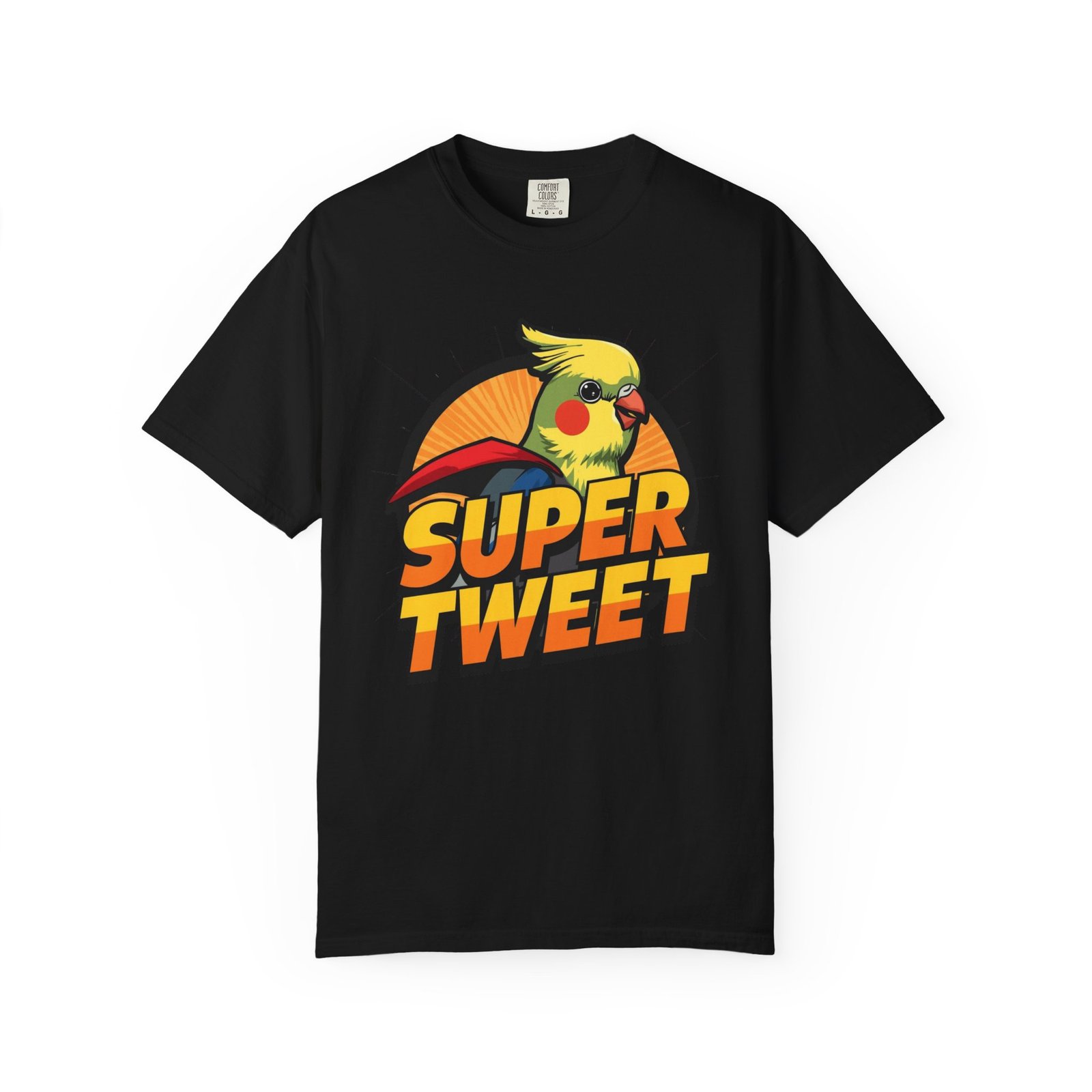 Super Tweet Cockatiel T-Shirt - Image 5