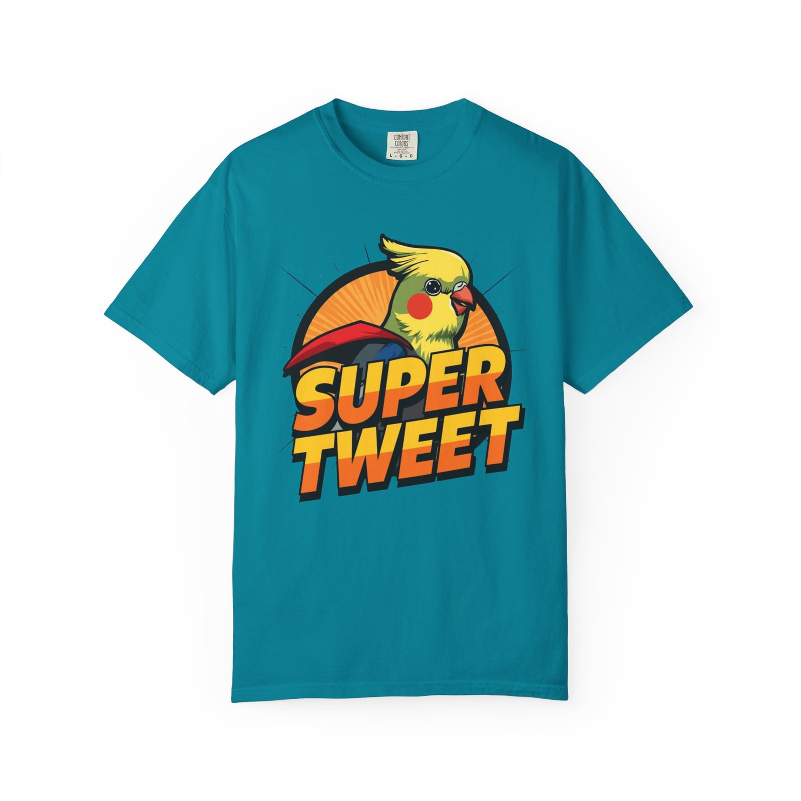 Super Tweet Cockatiel T-Shirt - Image 4