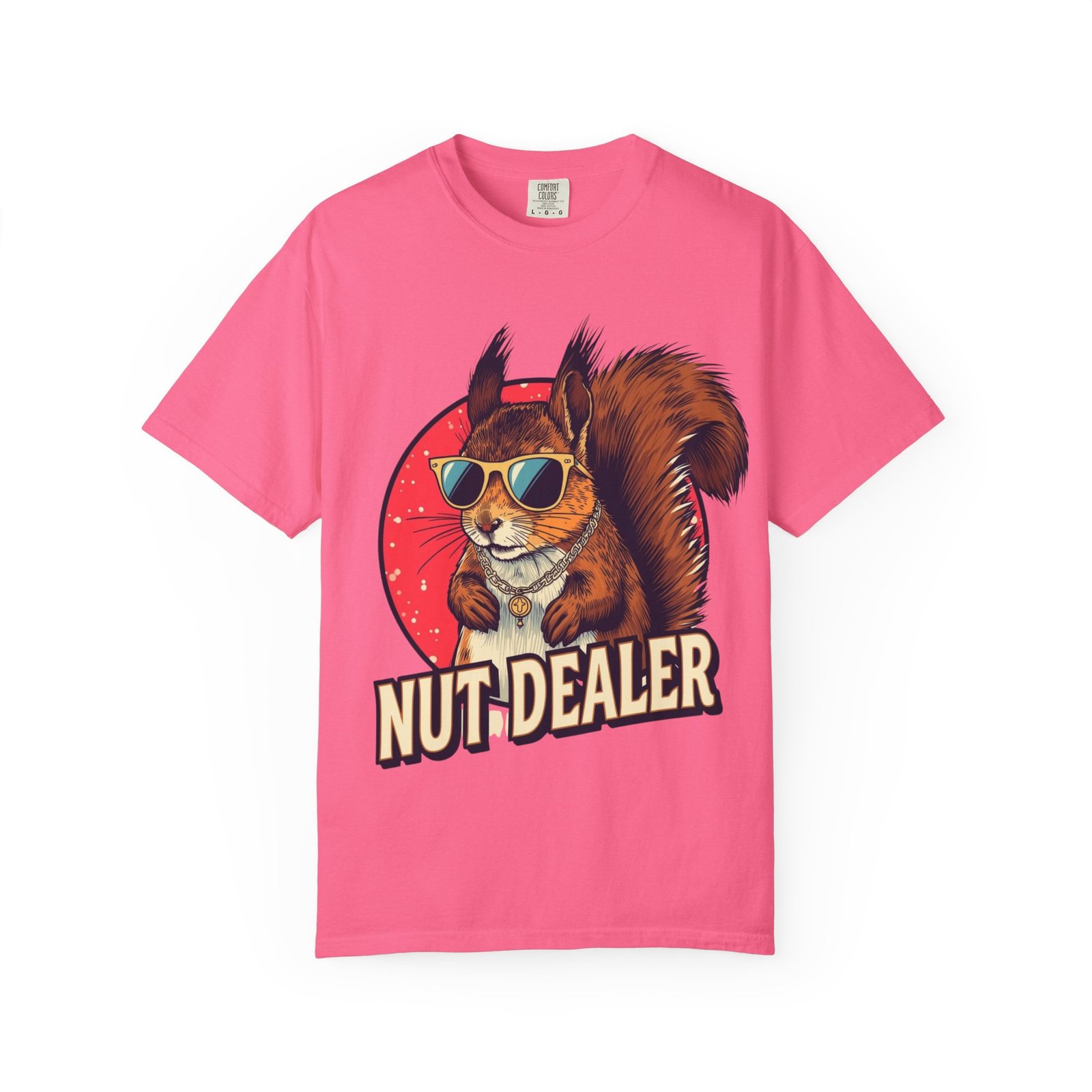 Nut Dealer Unisex Garment-Dyed T-Shirt | Funny Animal Tee, Squirrel Lover Shirt, Eco-Friendly Apparel, Unique Gift, Casual Wear - Image 5